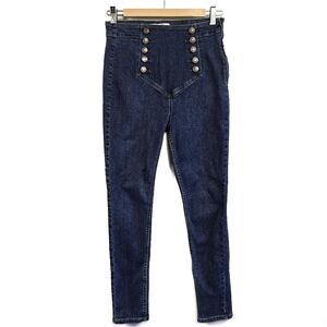 Free People Denim Sailor Jeans Size 28